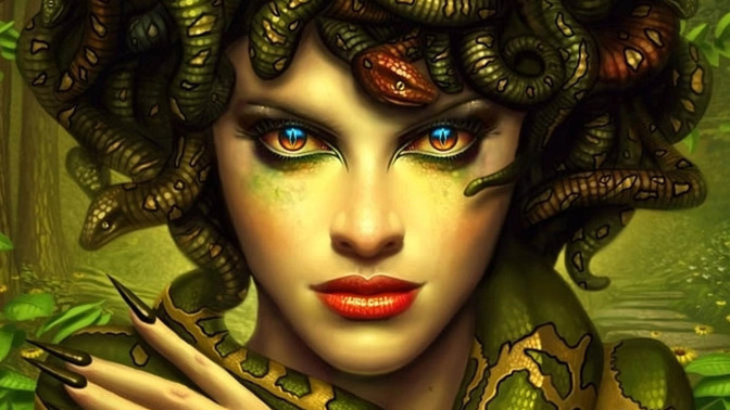 Yılan Saçlı Kadın: Medusa