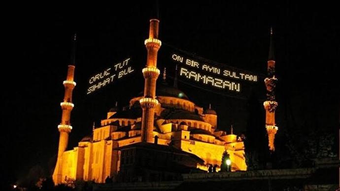 Bir Ramazan Geleneği; Mahya!