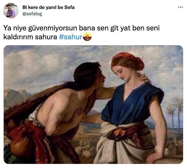 Sahur İçin Yapılmış Tespit Gibi Tespitler!