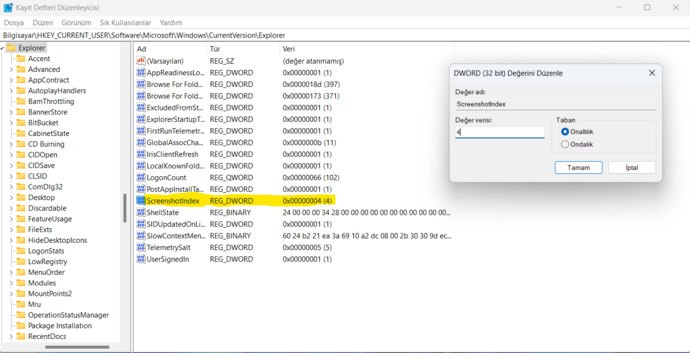 Windows Ekran Görüntüsü Sayacının Hep Artması Sorunu Nasıl Çözülür?