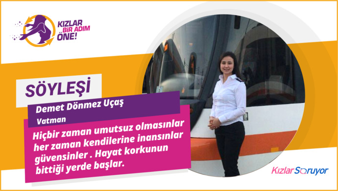 Eskişehirde Tramvay Vatmanlığı Yaparak Başarıya Ulaşmış Demet Dönmez Uçaş Bize Hikayesini Anlatıyor!