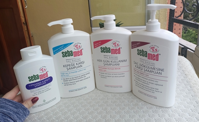 Sebamed şampuan serisi ❤️