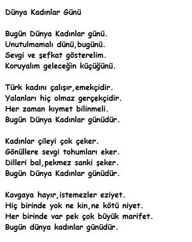 8 Mart Dünya Kadınlar Günü ve Kadınlarımız