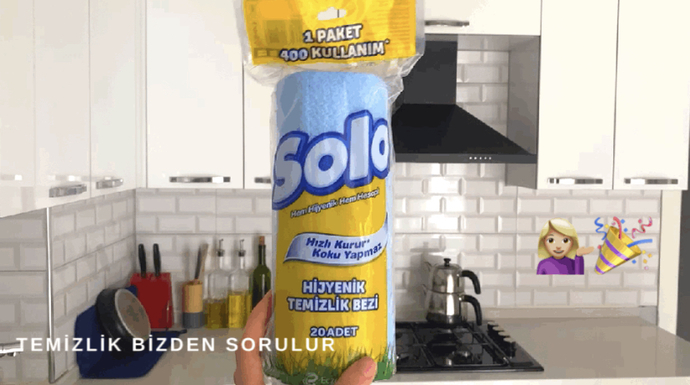 Kir ve Tozdan Eser Yok: Solo Hijyenik Temizlik Beziyle İşim Artık Daha Kolay!