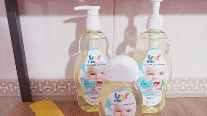 Uni Baby Saç ve Vücut Şampuanı İle Cildimiz Pamuk Gibi, Banyo Zamanlarımız Çok Eğlenceli!