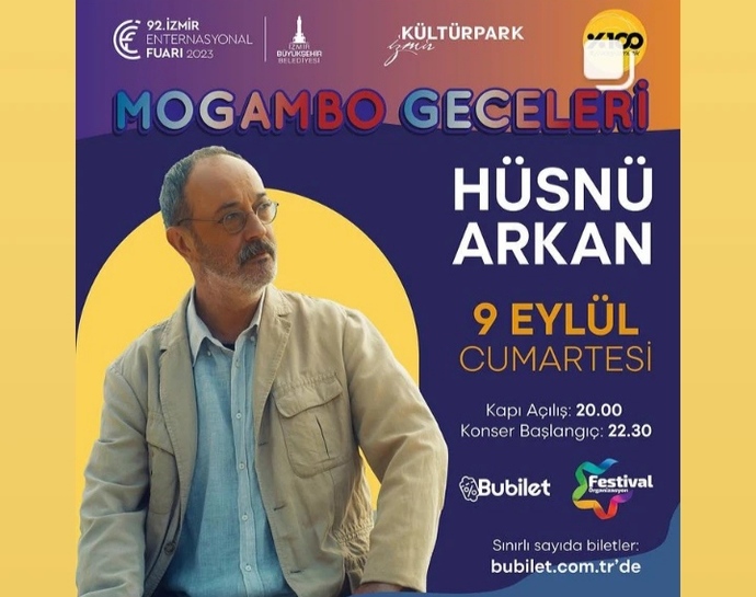 İzmir Kültürparkta Mogambo Geceleri Başlıyor!