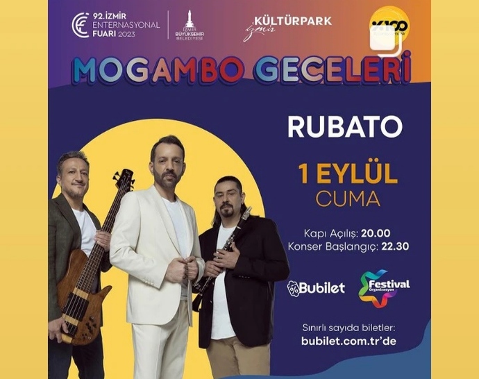 İzmir Kültürparkta Mogambo Geceleri Başlıyor!