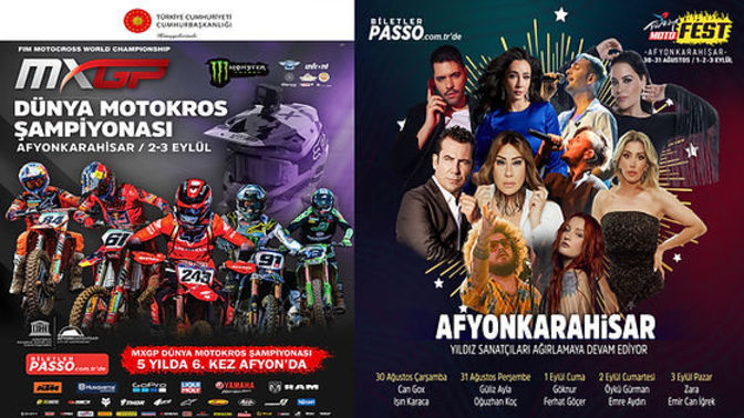 Eylül Ayı Etkinlik Ayı: Dünya Motokros Sampiyonası (MXGP) Afyonkarahisar'da!