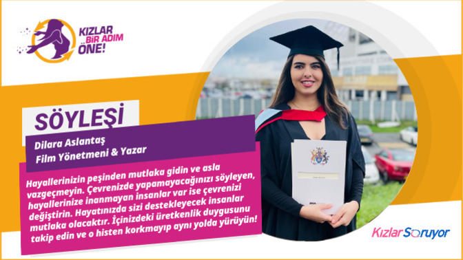 Kısa Filmler Çeken, Kitap Yazan Gencecik Bir Kadın: Film Yönetmeni ve Yazar Dilara Aslantaş Kariyer Yolculuğunu Anlattı!