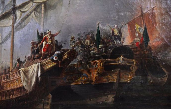 Barbaros Hayrettin, Preveze deniz savaşı.