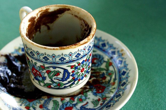 Kahve falında yunus