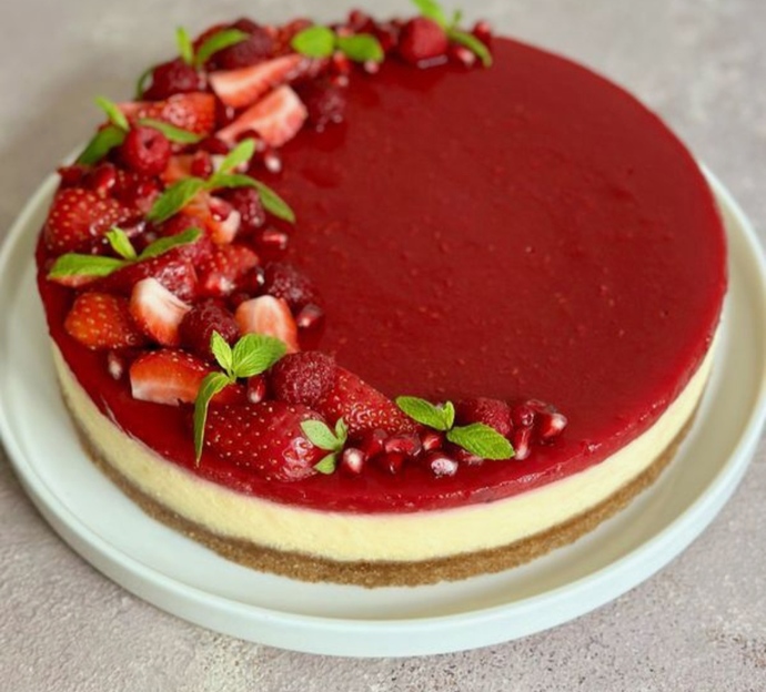 Kusursuz Kıvamda Bir Tatlı: Frambuazlı Cheesecake Tarifi