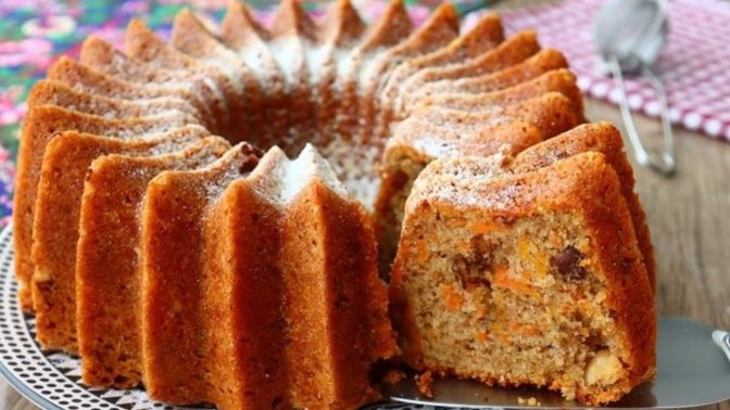 Tarçınlı Havuçlu Kek 🍰🥕