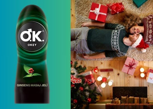 Biraz müzik ve masajla sabaha kadar aşkın tadını çıkar. 💋🎼 Okey Ginseng Masaj Jeli ile yılbaşı planların tam #İstediğinGibi, hemen at sepete!