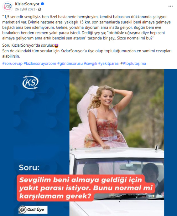 Bu Yıl Yine KScanlar İle İç İçeydik 💫💝 İşte KızlarSoruyor Facebook Sayfasının 2023te En Sevilen 10 Paylaşımı ! 📣💛