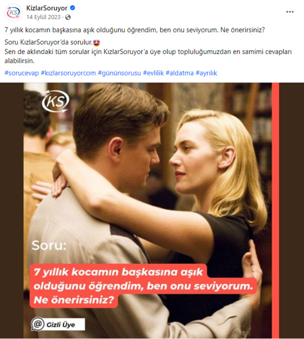 Bu Yıl Yine KScanlar İle İç İçeydik 💫💝 İşte KızlarSoruyor Facebook Sayfasının 2023te En Sevilen 10 Paylaşımı ! 📣💛