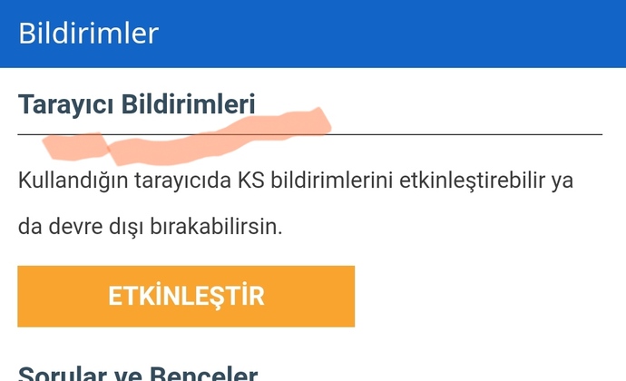 İhtiyaç Duyduğunuz Bilgiler: KızlarSoruyorda Soru Davet Bildirimi Kapatma