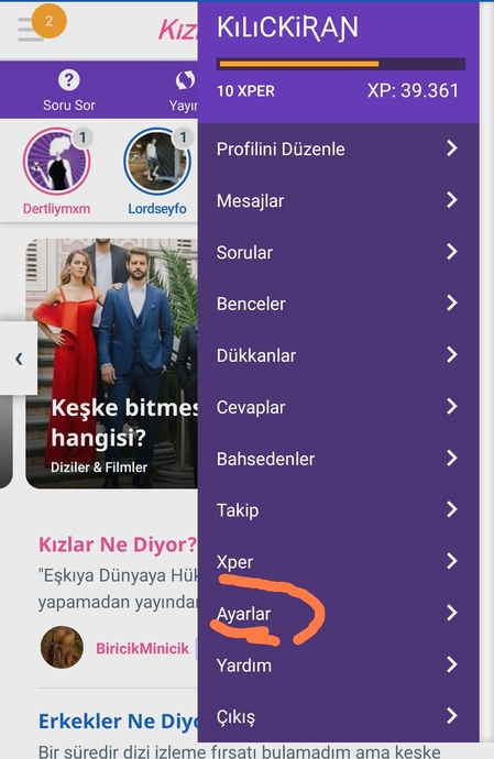 İhtiyaç Duyduğunuz Bilgiler: KızlarSoruyorda Soru Davet Bildirimi Kapatma