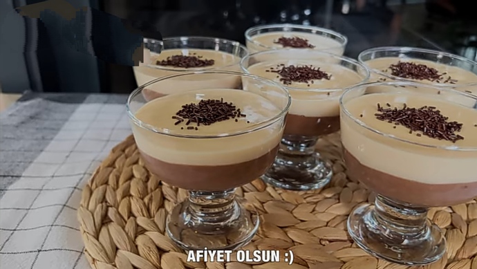 Lezzetli ve Kolay çikolatalı Karamelli Puding Tarifi