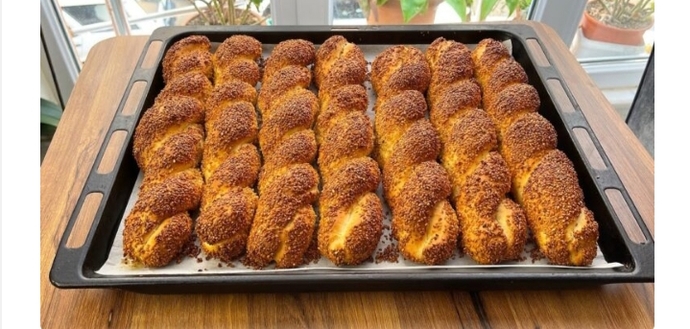 Sokak Simiti Lezzetinde Çubuk Simit Deniyorum Buyrun Gelin 😋!
