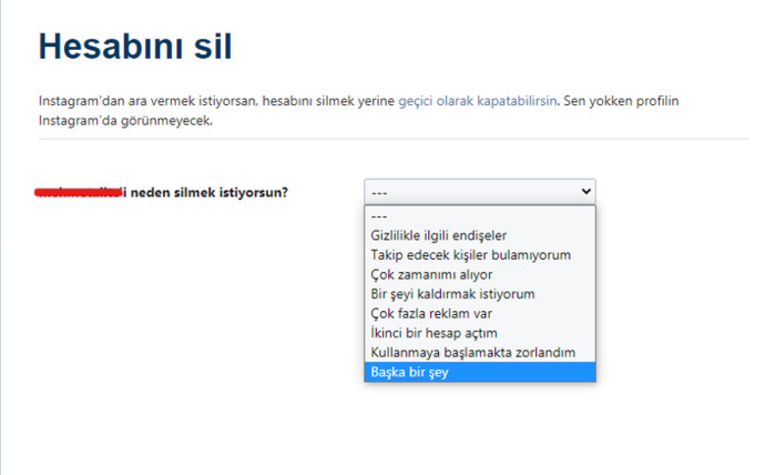 Instagram Hesap Dondurma Linki ve Hesap Dondurma Adımları