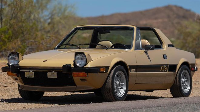 İsmiyle de Tasarımıyla da Orijinal Bir Araba: Fiat X1/9