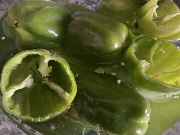 Akşama Vejetaryen Menü: Yeşil Mercimekli Dolma Biber Tarifi