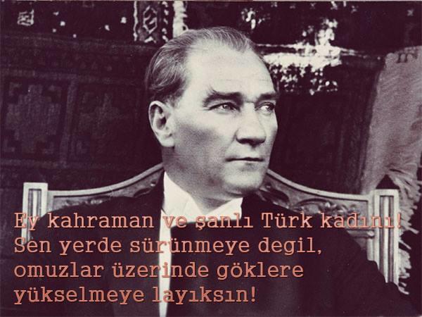 Tüm Türk kadınlarının 8  Mart  kadınlar günü kutlu olsun, hainler hariç!