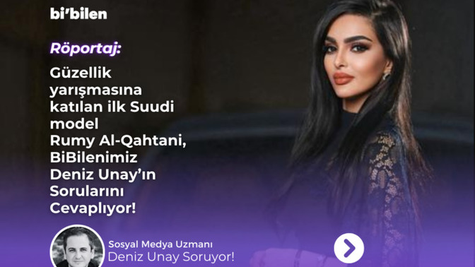 Bir İlke İmza Atarak Güzellik Yarışmasında Suudi Arabistan'ı Temsil Eden Suudi Model Rumy Al-Qahtani, KS İçin Sorularımızı Cevapladı