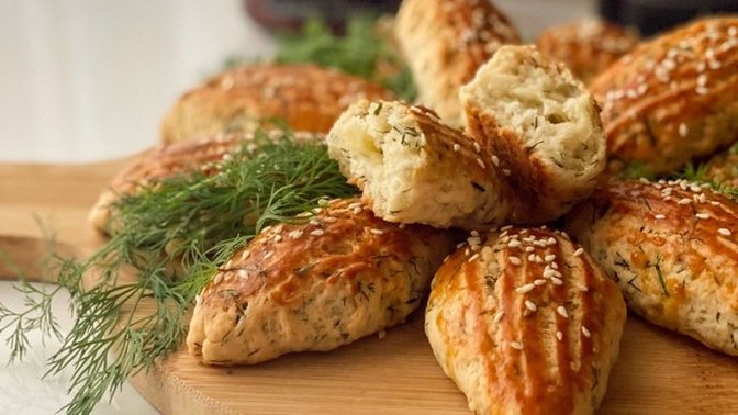 Dereotlu Poğaça Yapıyoruz!