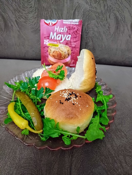 Hızlı Maya ile Burger Ekmeği Yapıyoruz! 🥳