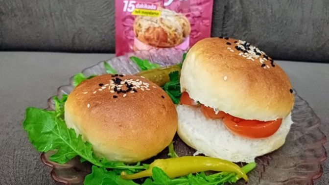 Hızlı Maya ile Burger Ekmeği Yapıyoruz! 🥳