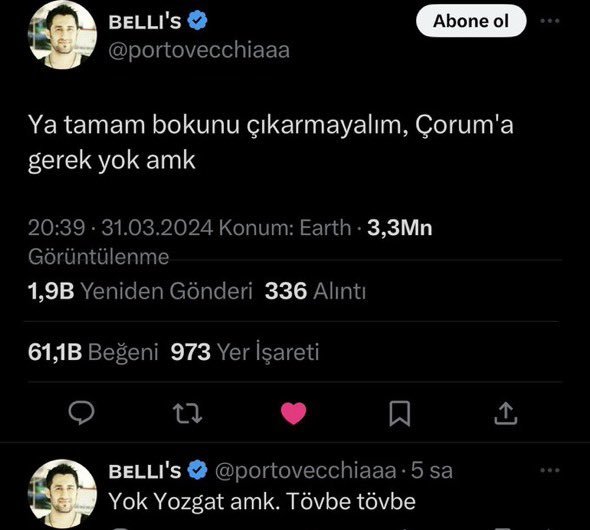 Komik Seçim Tweetleri