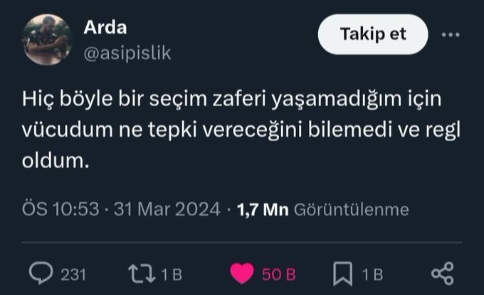 Komik Seçim Tweetleri