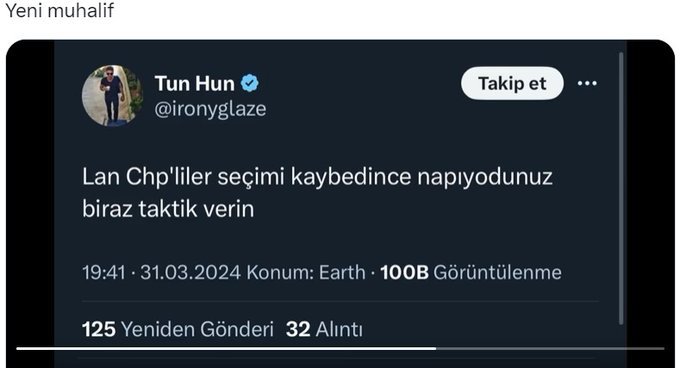 Komik Seçim Tweetleri