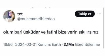 Komik Seçim Tweetleri