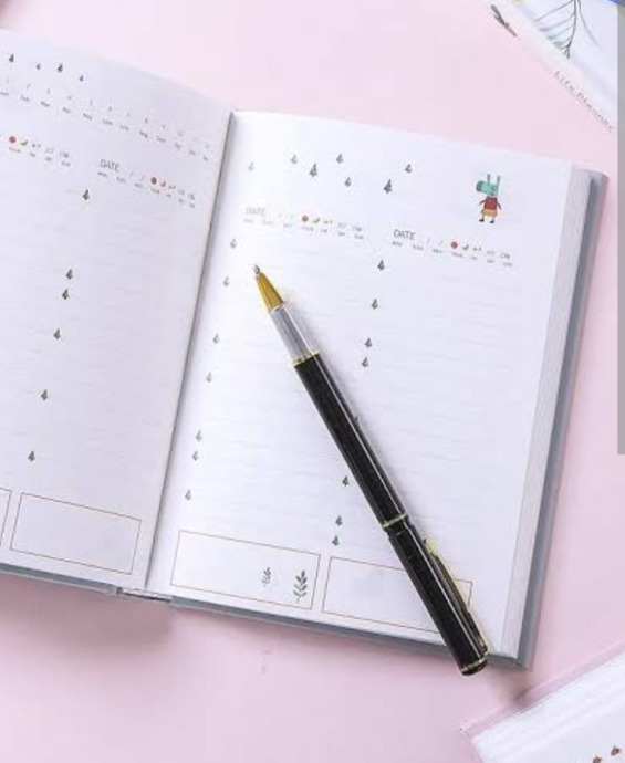 Renkli ufak not kağıtları ve ajandalar planlamada en iyi rehberlerimiz📝🖊️📒