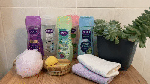 Aromatik kokulu duru duş jelleri