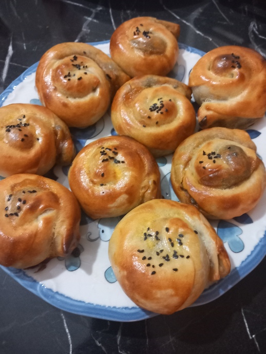Ispanaklı Gül Böreği Yaptım 🥳
