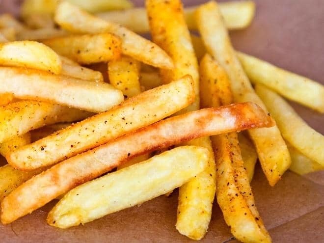 Airfryer da 5 dakikada patates kızartması