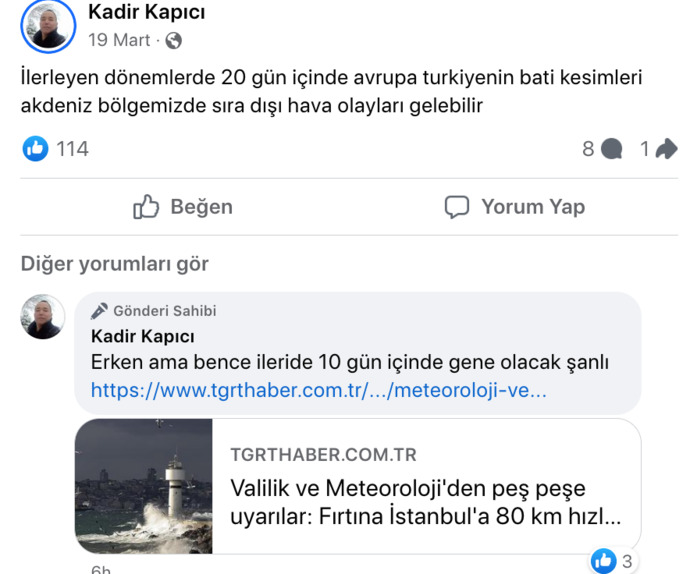 Depremi Tahmin Eden Adam: Kadir Kapıcı