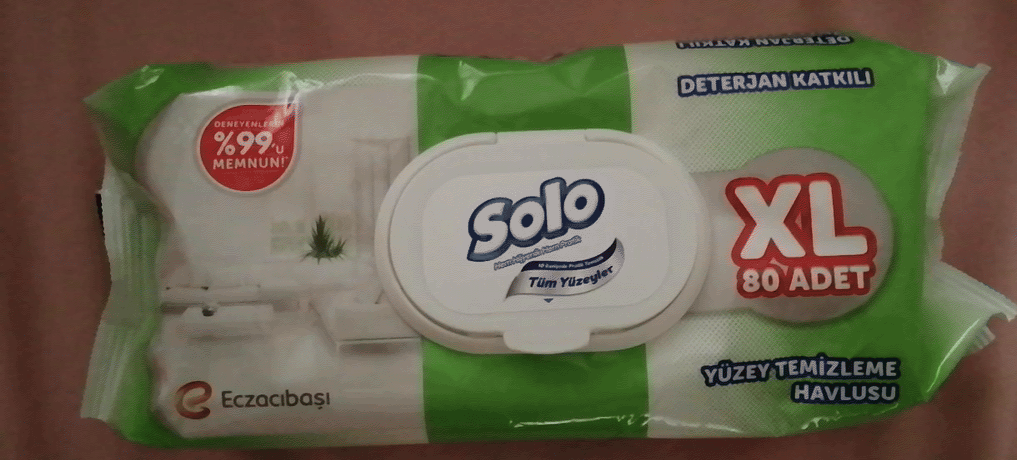 Solo xl yüzey temizleme havlusu