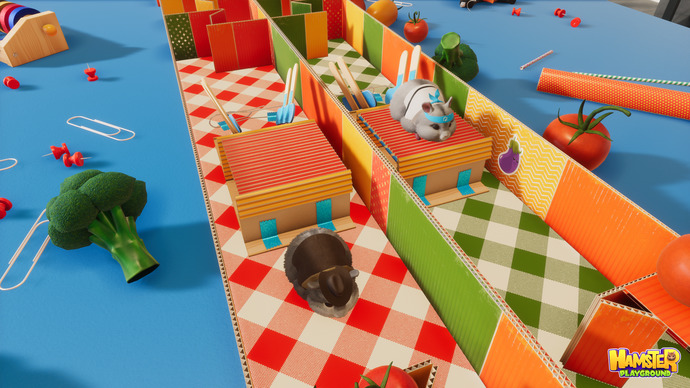 Sevimli Hamsterlarla Eğlenceli Bir Vakit Geçirin: Hamster Playground