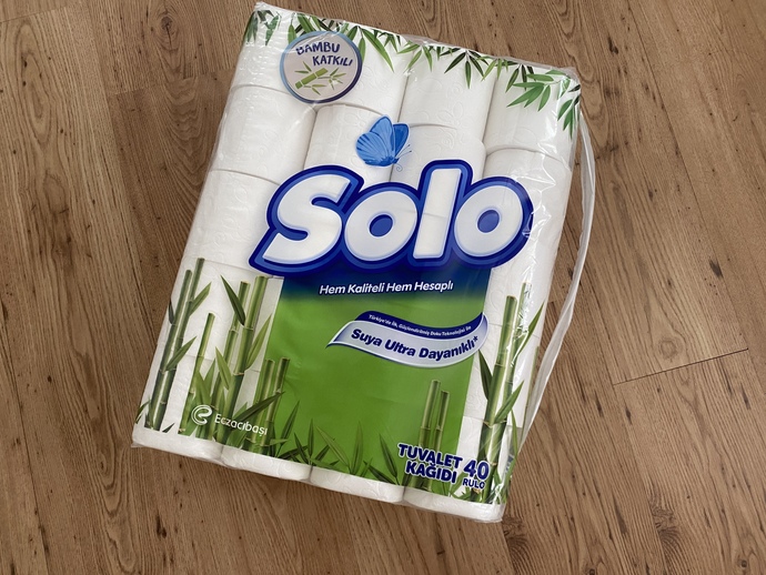Suya Dayanıklı Oluşu ile Kalbimi Çaldı ❤️ Solo Bambu Katıkılı Tuvalet Kağıdı ile Tanışın! 🎋