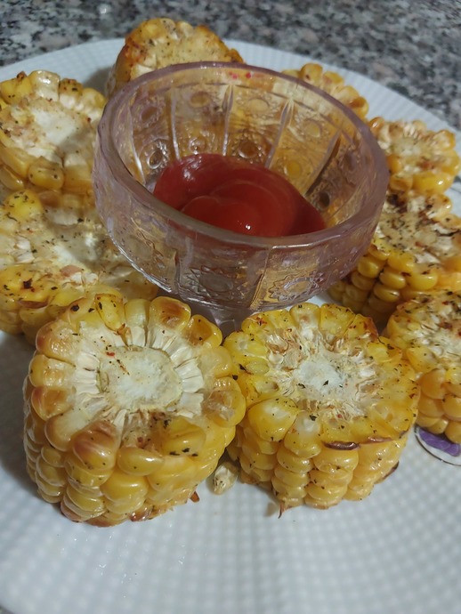 Airfryer de Soslu Mısır Közleme Nasıl Yapılır