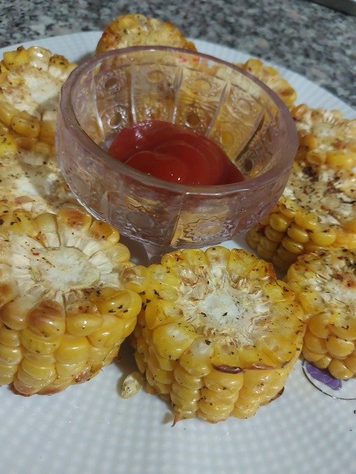 Airfryer de Soslu Mısır Közleme Nasıl Yapılır