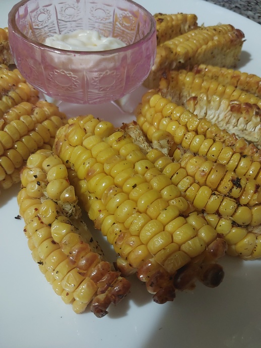 Airfryer de Soslu Mısır Közleme Nasıl Yapılır