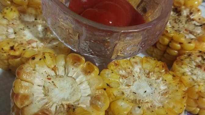 Airfryer de Soslu Mısır Közleme Nasıl Yapılır