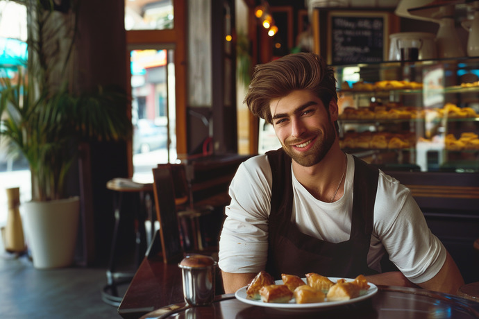 Vee enfes bir baklava ile günü bitiriyorum 🍰