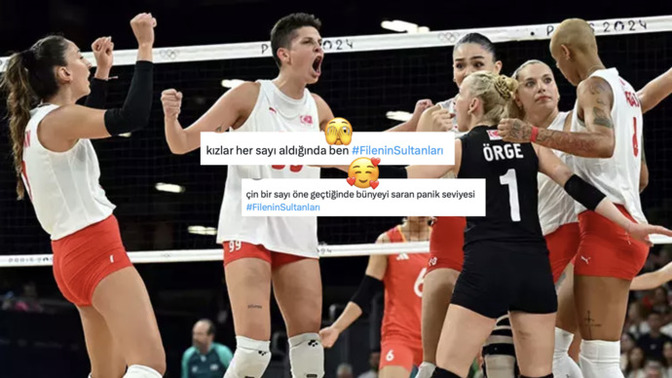 Şimdi Kutlama Zamanı! 🏐 Filenin Sultanları’nın Zaferiyle Coşan Kullanıcıların Paylaşımları! 🎉🇹🇷